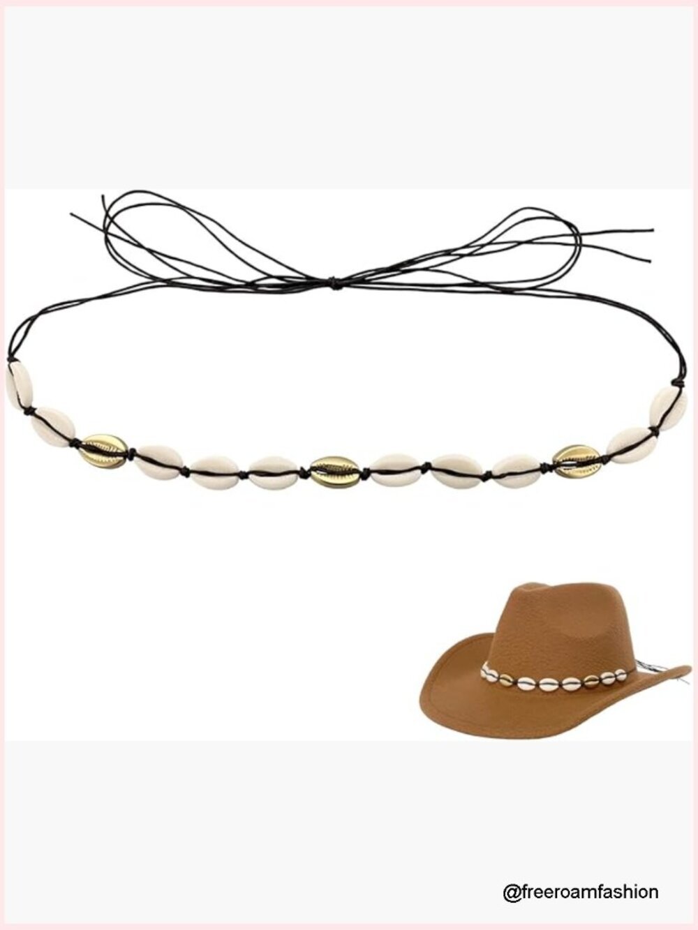 Leather Hatband Braided Hemp Rope Cowboy Hat Bands Belt Cowgirl Fedora
